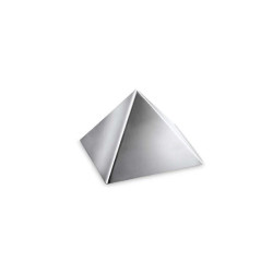 Molde Piramide de Acero Inoxidable de 90 x 90 x 60 Milimetros KING METAL PM060