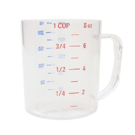 Taza Medidora de Policarbonato de 1 Taza THUNDER PLMD008CL