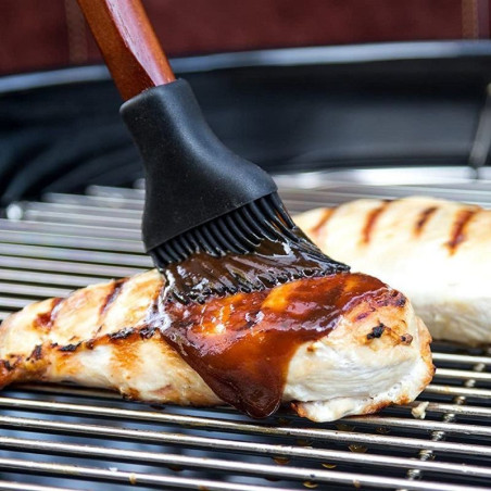 Brocha de Silicon con Mango de Madera de 16 Pulgadas OUTSET QB48