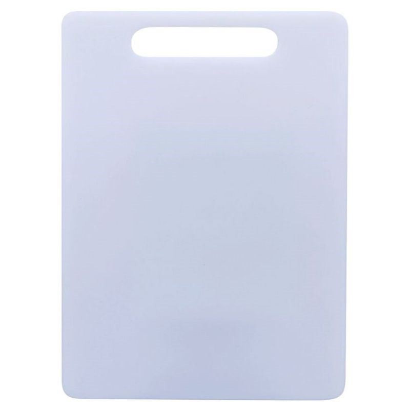 Tabla de Picar de Policarbonato de Color Blanco de 20 x 30 x 0.7 Centimetros MASTER CHEF 0812-01 WHITE