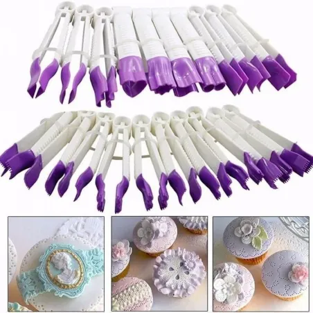 Crimper Plastico, Set de 10 Piezas TIPS ZN2004