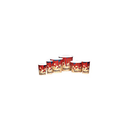 Recipiente Red Palomitas 85 Onzas, Paquete de 50 Unidades gold medal 2134rb/hj