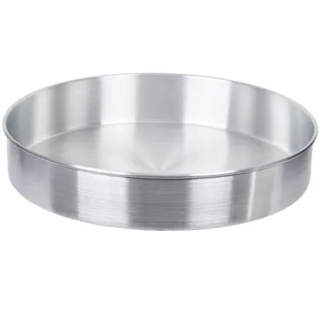 Molde Redondo de Aluminio de 18 x 7 Centimetros TIPS CAPA #18 / 7A