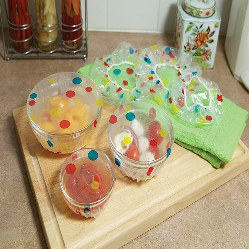 Cobertores Transparentes para Tazones, Set de 6 Piezas FOX RUN BRANDS 5284