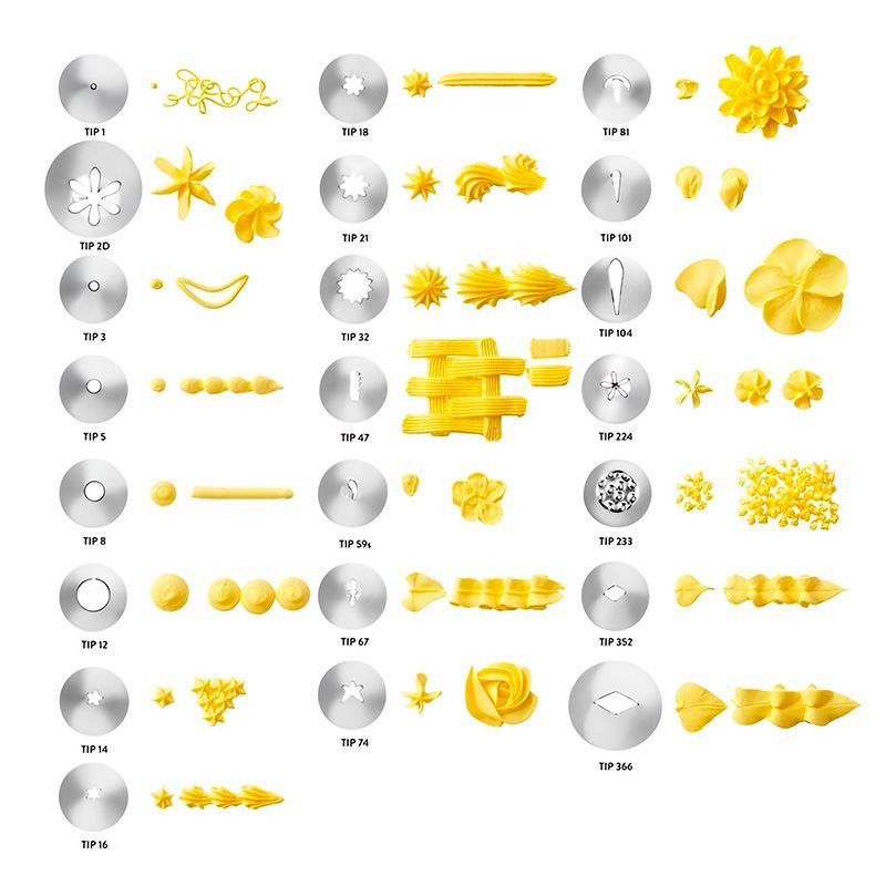 Juego de Decoracion Deluxe, Set de 22 Piezas WILTON 2104-2531