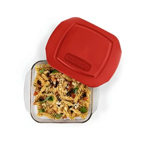 Refractario Cuadrado con Tapa de 1.7 Litros CRISA B300/1715341