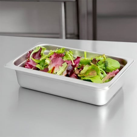 Bandeja de Acero Inoxidable de 1/4 x 2-1/2 Pulgadas MASTER CHEF C2