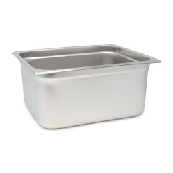 Bandeja de Acero Inoxidable Half de 6 Pulgadas MASTER CHEF H6