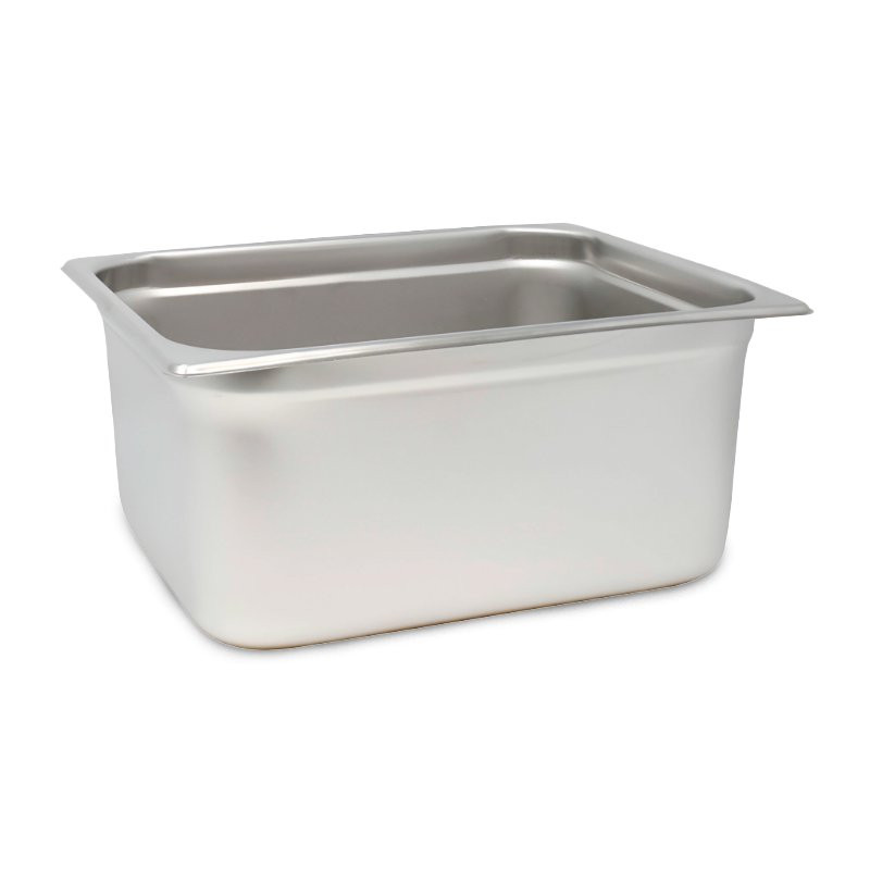 Bandeja de Acero Inoxidable Half de 6 Pulgadas MASTER CHEF H6