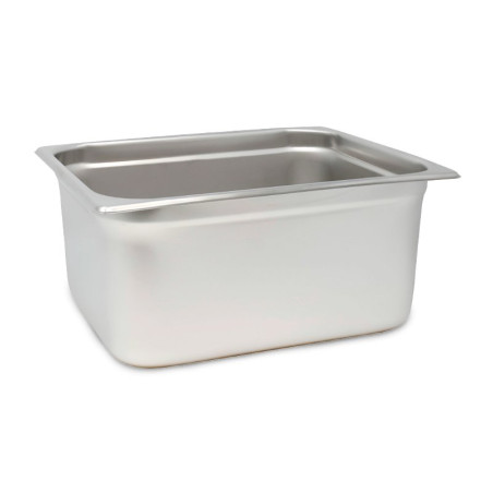 Bandeja de Acero Inoxidable Half de 6 Pulgadas MASTER CHEF H6