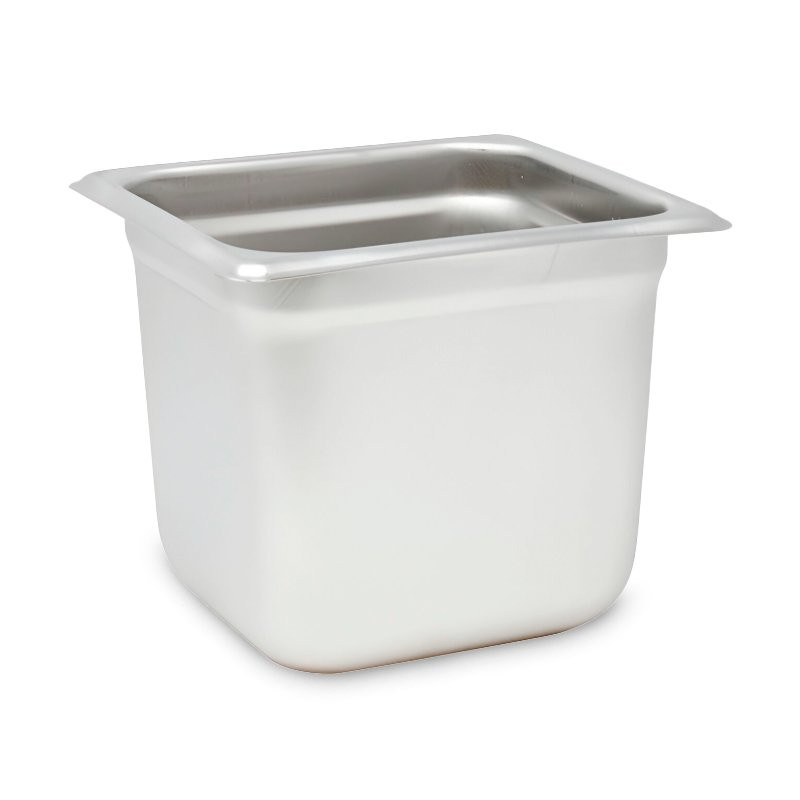 Bandeja de Acero Inoxidable de 1/6 x 6 Pulgadas MASTER CHEF S6
