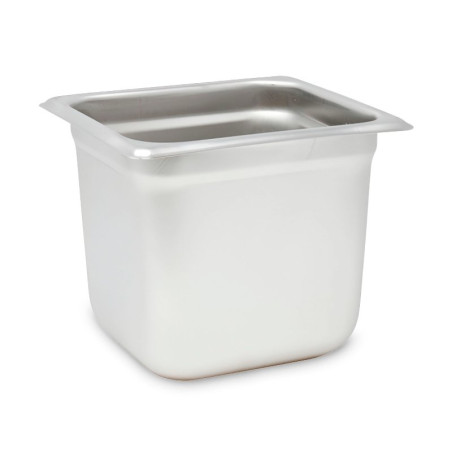 Bandeja de Acero Inoxidable de 1/6 x 6 Pulgadas MASTER CHEF S6