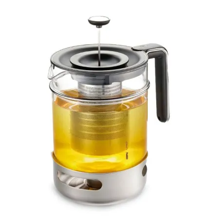 Tetera de Vidrio 1.5L con Calentador T-PREP de GEFU GEFU 12904
