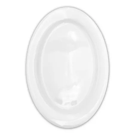 Plato Ovalado de Borde Ancho de Ceramica de 40.5 x 27 x 3 Centimetros TIPS HQ-4487