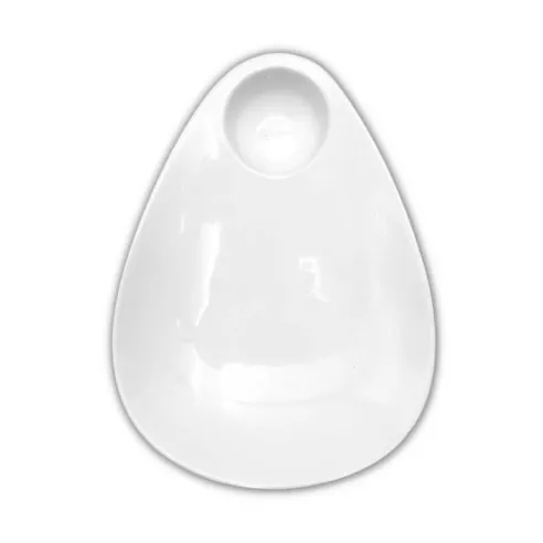 Plato Hoja de Ceramica de 31 x 23 x 4.5 Centimetros TIPS HQ-4548
