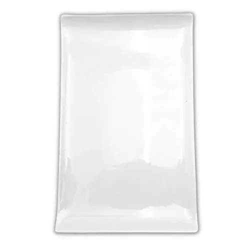 Plato Rectangular Coupe de Ceramica de 32 x 20 x 2.5 Centimetros TIPS HQ-4525