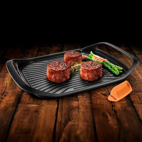 Parrilla Asador con Antiadherente de 42 x 28 Centimetros TESCOMA 605068