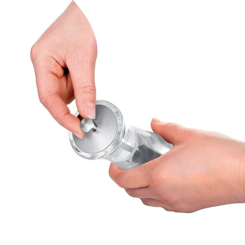 Salero Virgo de Plastico Transparente de 16 Centimetros TESCOMA 658206
