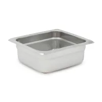 Bandeja de Acero Inoxidable de 1/6 x 2-1/2 Pulgadas MASTER CHEF S2
