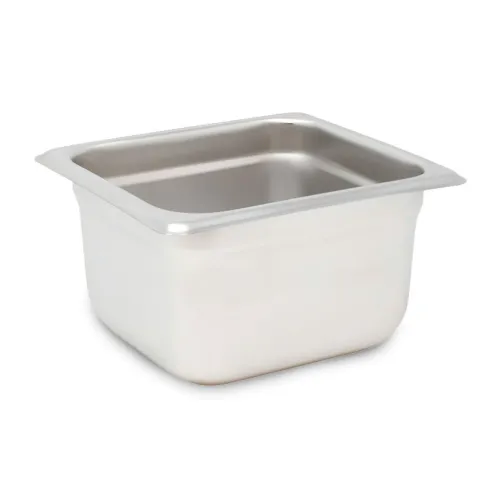 Bandeja de Acero Inoxidable de 1/6 x 4 Pulgadas MASTER CHEF S4