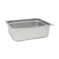Bandeja de Acero Inoxidable Half de 4 Pulgadas MASTER CHEF H4