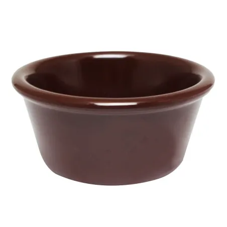 Ramekin Liso de 3 Onzas, Color Cafe THUNDER ML537C1