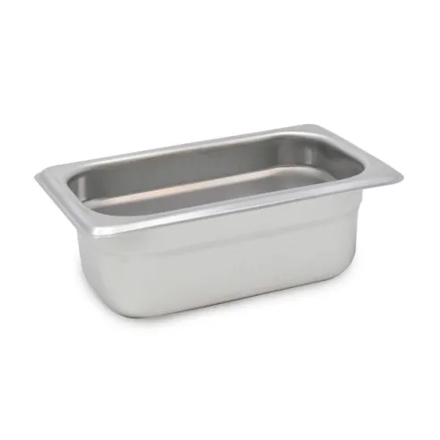 Bandeja de Acero Inoxidable de 1/9 x 2-1/2 Pulgadas MASTER CHEF N2