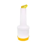 Botella de Licor de 2 Quartos de Color Amarilla MASTER CHEF JW-BSP2-Y