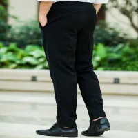 Pantalon Negro Talla XL CHECKEDOUT U202C0100J-XL 2