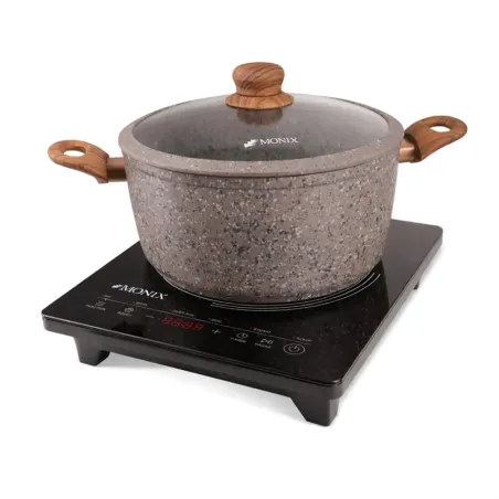 Cocina de Induccion de 1 Disco de 120v / 1500 Watts MONIX MN-15D1B