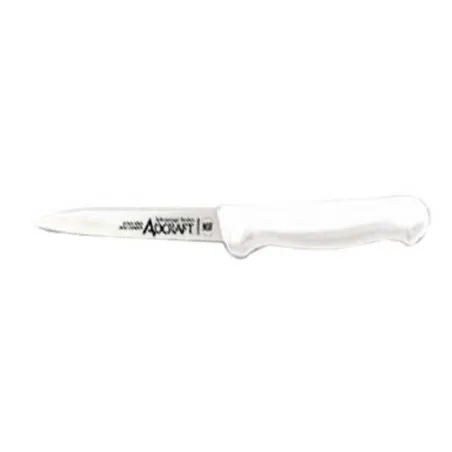 Cuchillo para Pelar con Puno Blanco de 4 Pulgadas, Set de 2 Unidades ADMIRAL CRAFT CUT-4/2WH