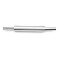 Rodillo de Cocina de Acero Inoxidable de 40 x 5 x 5 Centimetros MASTER CHEF 0760020