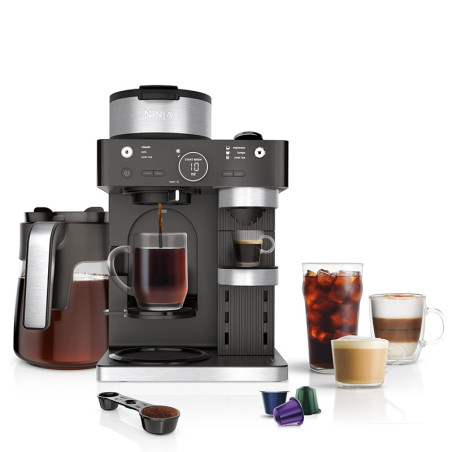 Maquina Espresso Ninja Premier Luxe 3 en 1 CFN601 NINJA CFN601