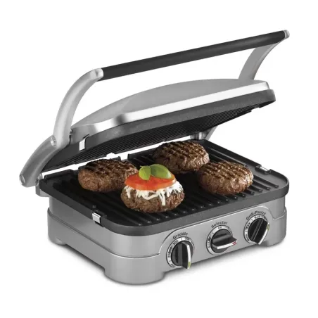 Sandwichera Parrillaplancha multifuncion CUISINART CGR-4NASC