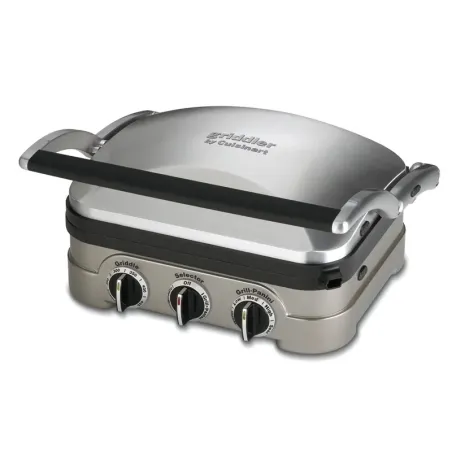 Sandwichera Parrillaplancha multifuncion CUISINART CGR-4NASC