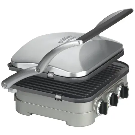 Sandwichera Parrillaplancha multifuncion CUISINART CGR-4NASC