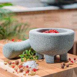 Mortero de Granito CRUNCHY 10 cm - Solido y Artesanal GEFU 35310 2
