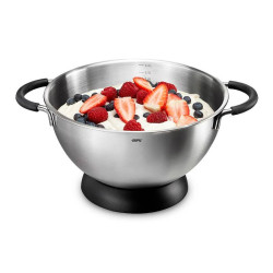 Bowl Mezclador Inoxidable 24 cm / 4L con Base Antideslizante GEFU 28140 2