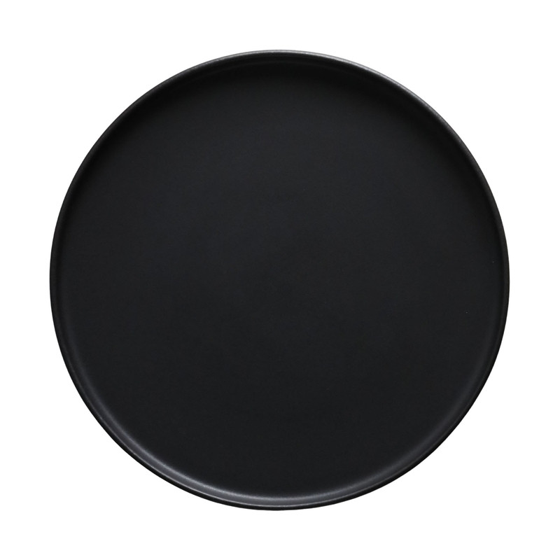 Plato Pluto reactivo estilo Elegante de color negro 20.4 cm CORONA PA1941992012