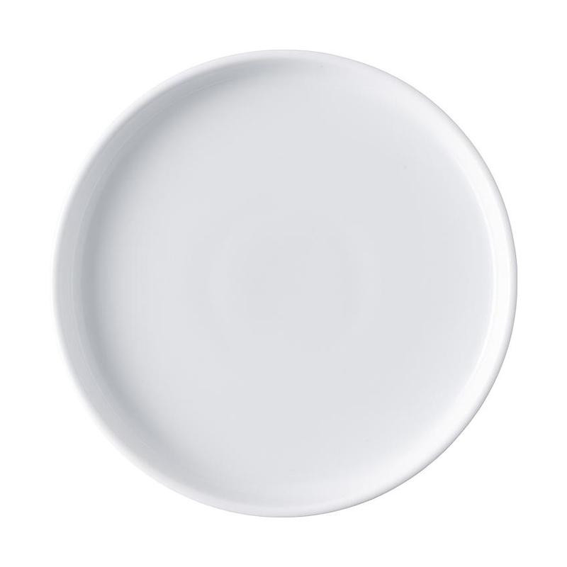 Plato plano estilo rustico Elegante de color blanco 20.4 cm CORONA PA1101992012