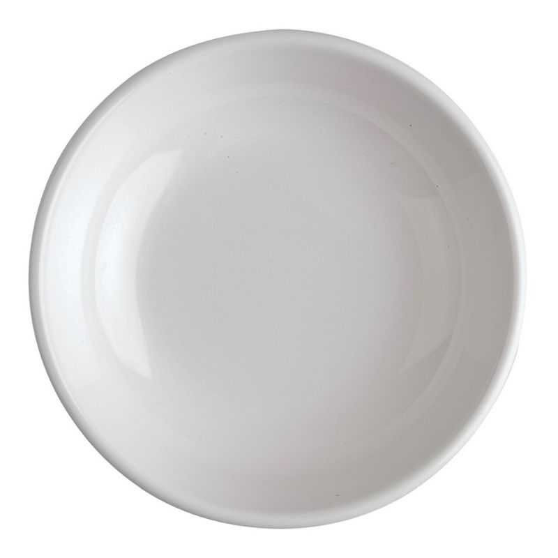 Ramkin Redondo Mini de Melamina de Color Blanco de 3 Onzas TABLECRAFT 10312W