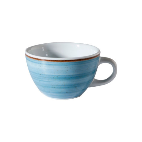 Taza Artisan para cafe estilo moderno distinguido azul 260 ml CORONA PA1604904424