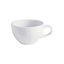 Taza Actualite para cafe estilo clasico elegante blanco 260 ml CORONA PA1101904424