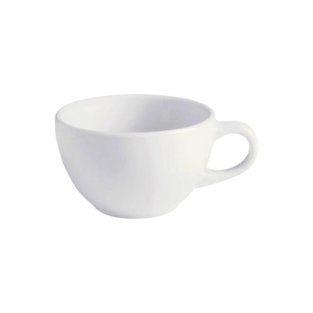 Taza Actualite para cafe estilo clasico elegante blanco 260 ml CORONA PA1101904424