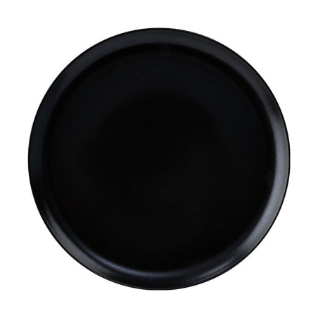 Plato Coupe Pluto negro acabado reactivo estilo refinado 28.4 cm CORONA PA1941712812