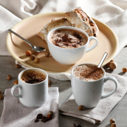 Taza Actualite clasica de porcelana blanca capacidad 348 ml CORONA PA1101906024 2