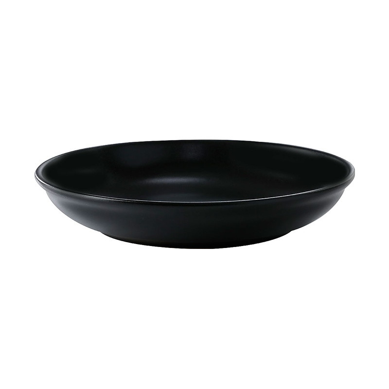 Bowl Pluto reactivo negro estilo moderno sofisticado 1195 ml CORONA PA1941837512