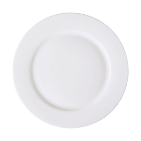 Plato Plano Actualite redondo blanco estilo minimalista 23.5 cm CORONA PA1101902324