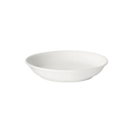 Mantequillero Actualite minimalista porcelana blanca 8.6 cm CORONA PA1101700048