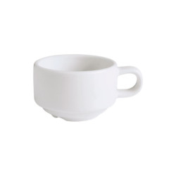 Taza para cafe actualite porcelana blanca clasica 87 ml CORONA PA1101904024